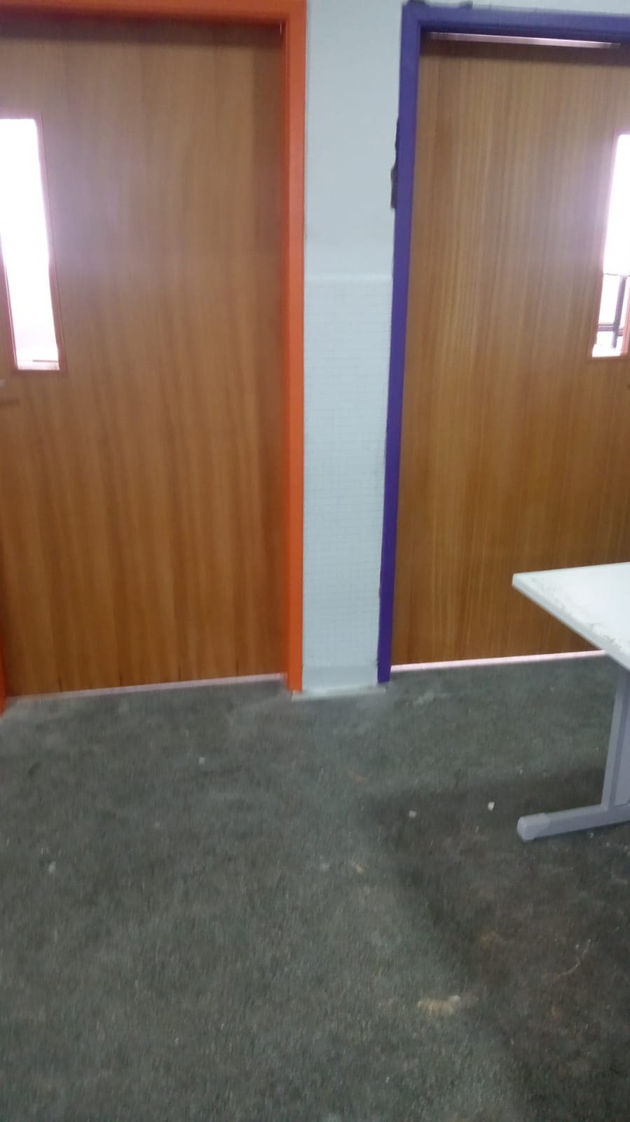 Colocação de portas
