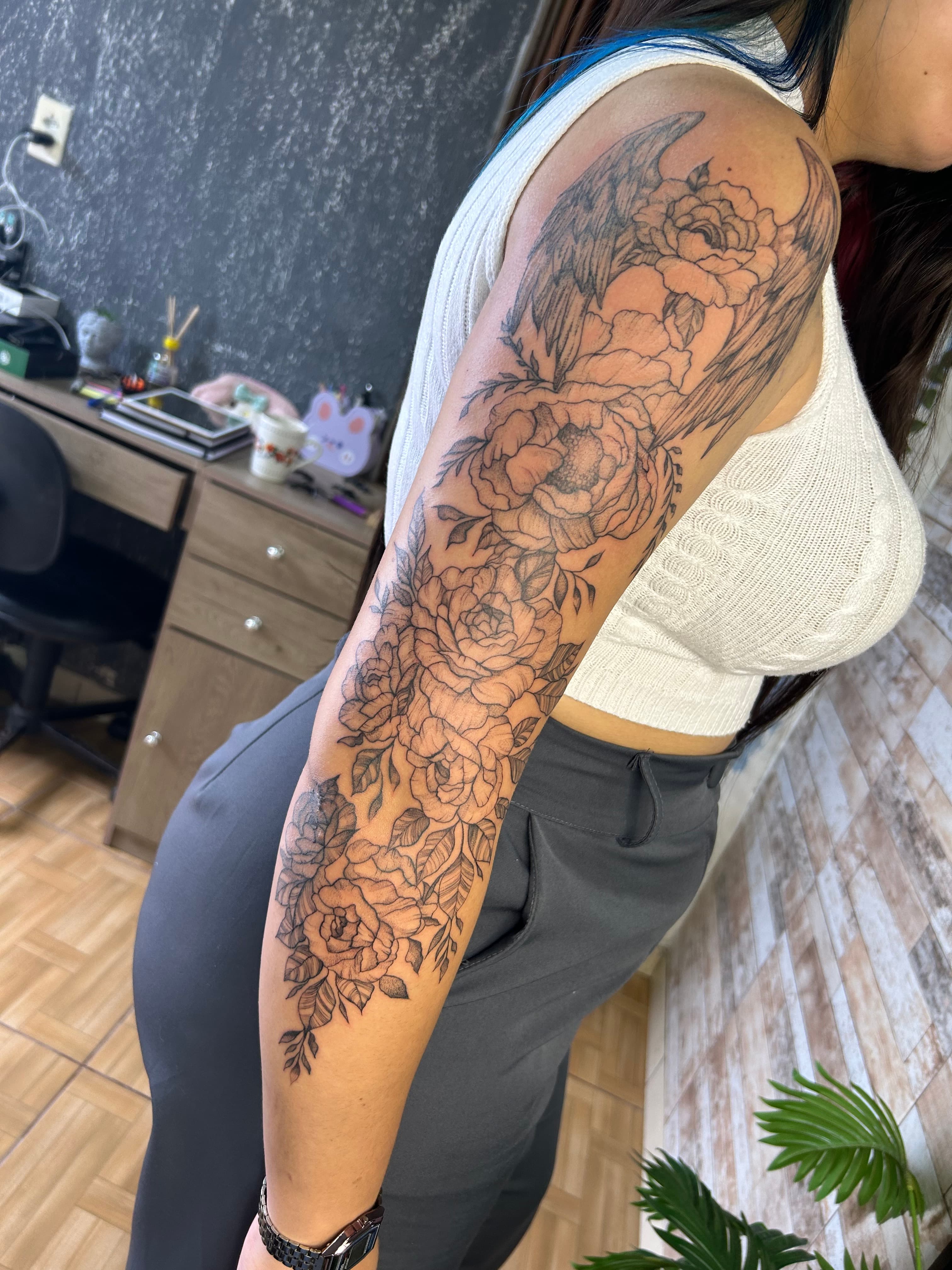 Fechamento Braço Floral