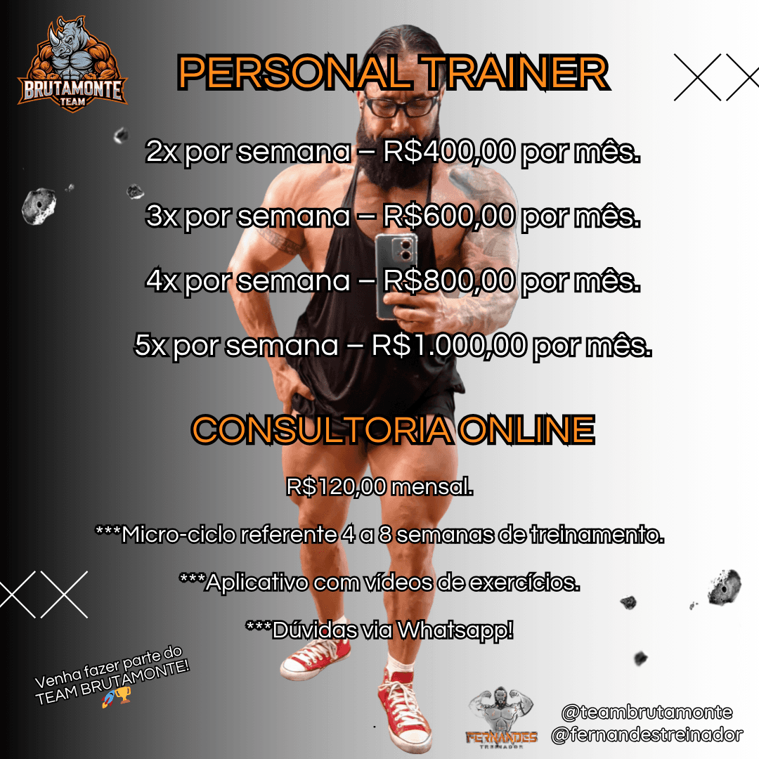 Personal Trainer e Consultoria Online