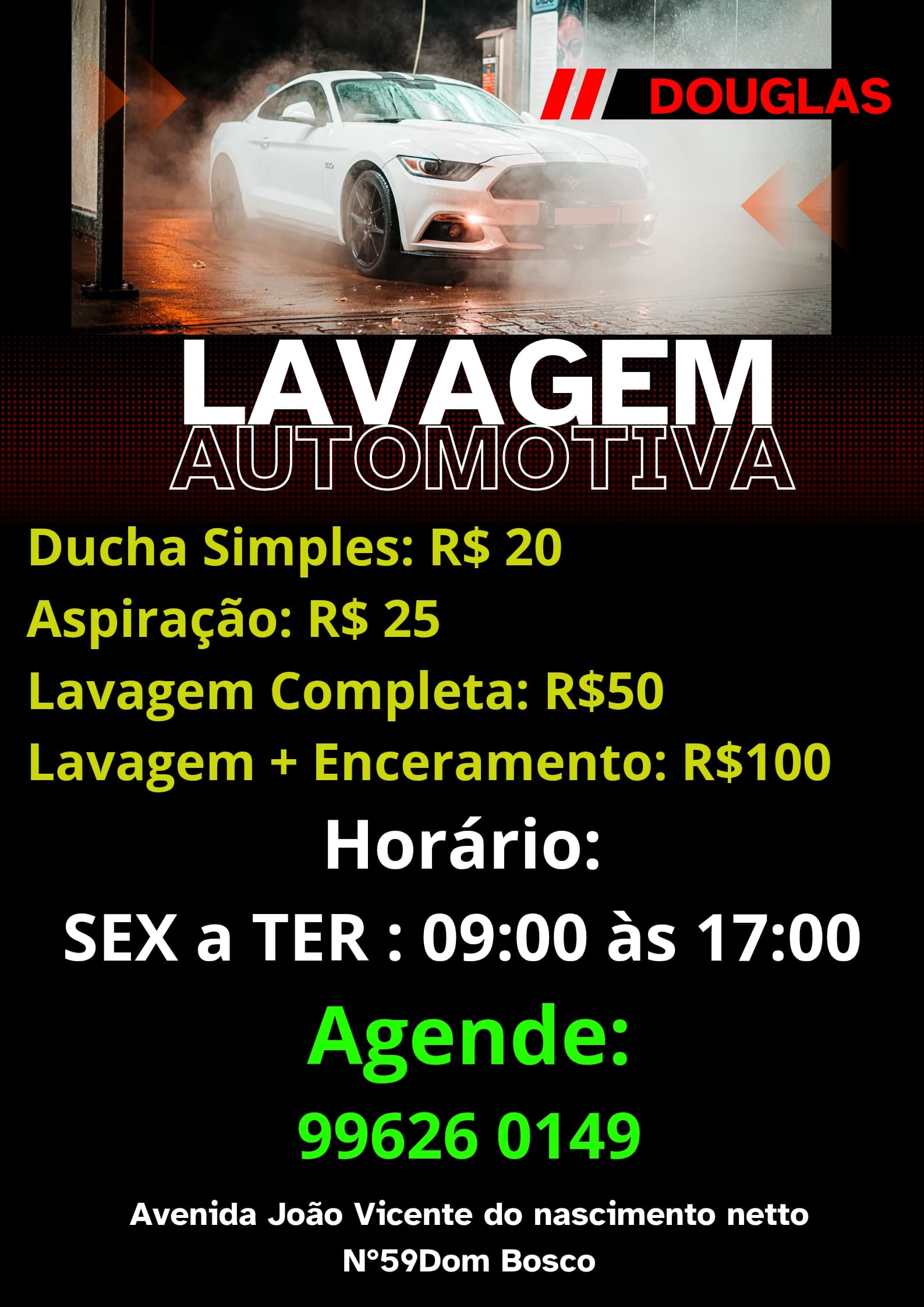 Lavagem automotiva
