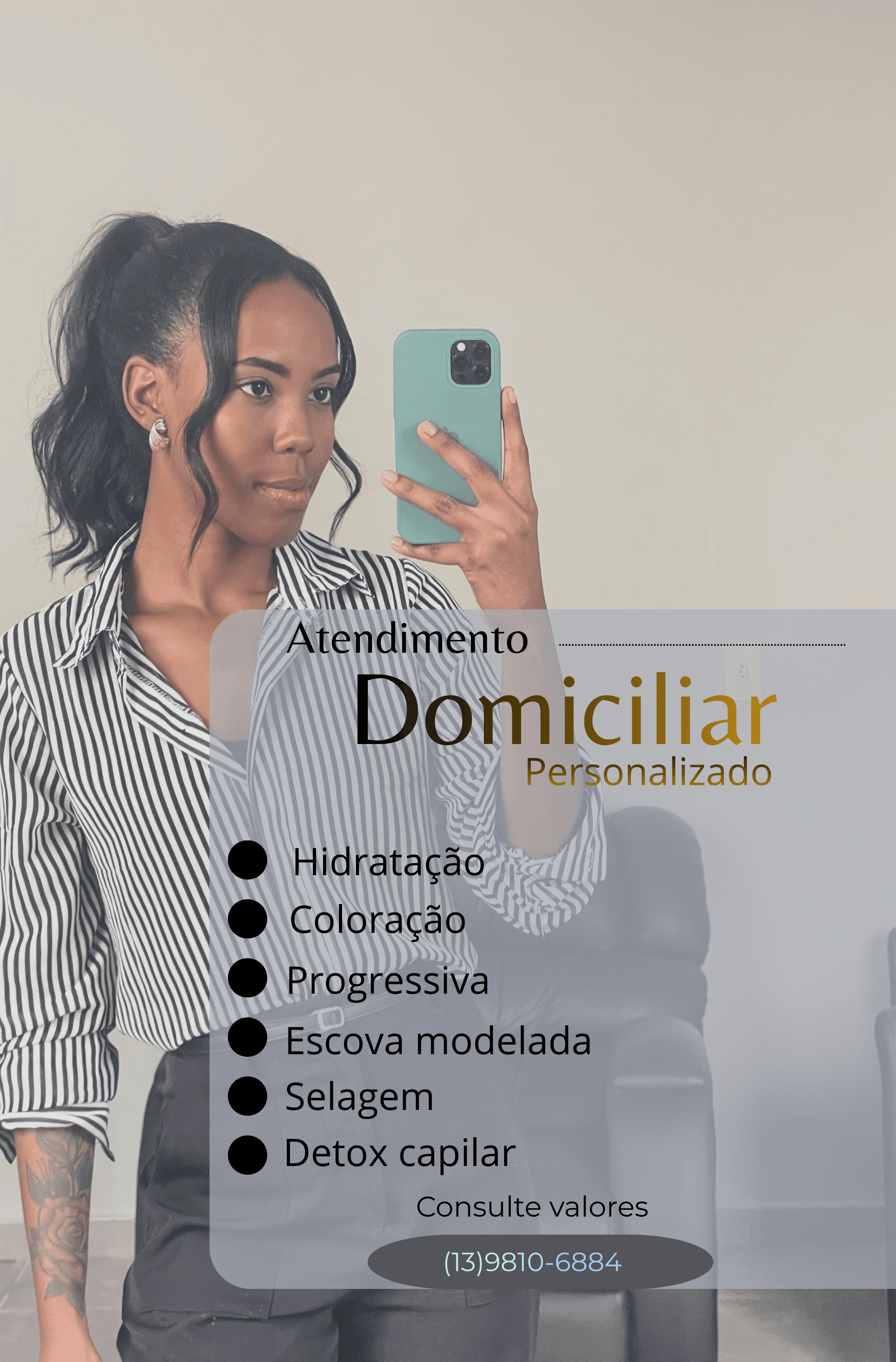 Cabeleireira domiciliar