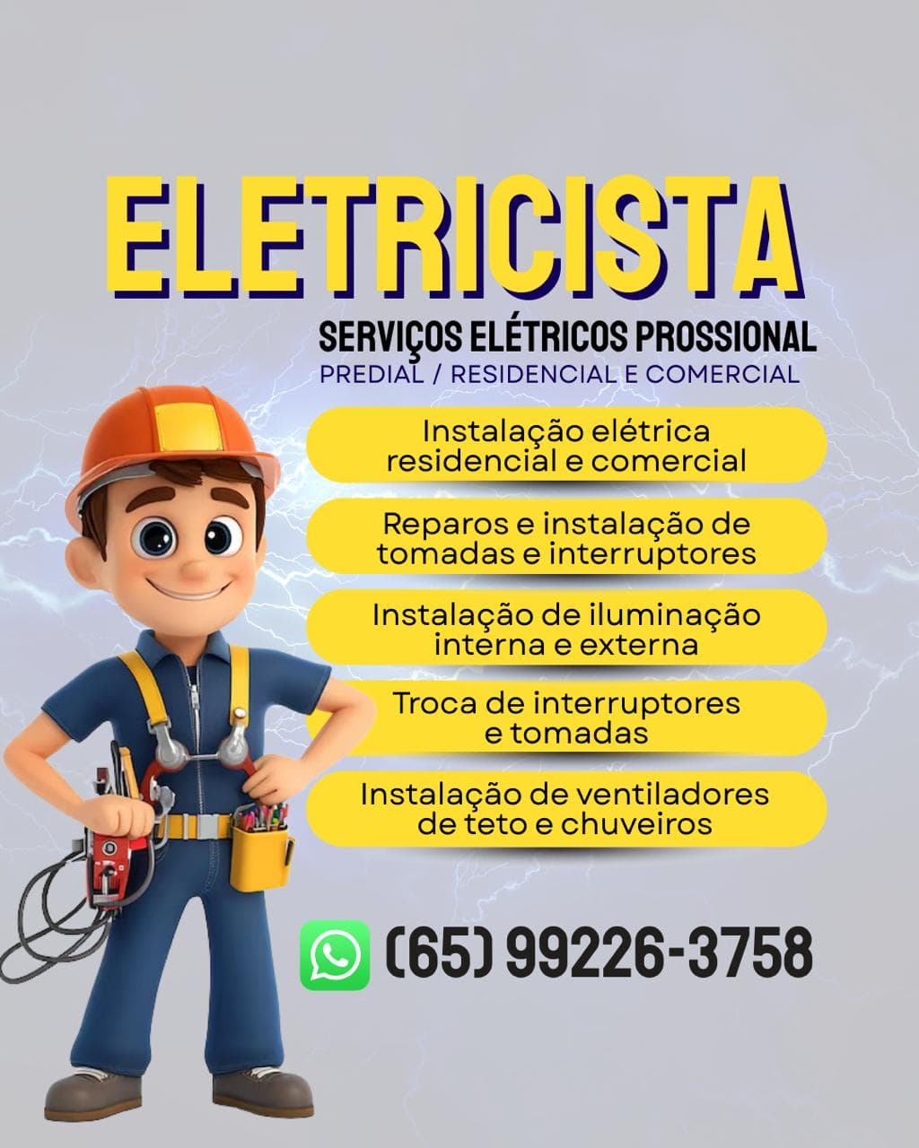 Serviços elétricos e reparos