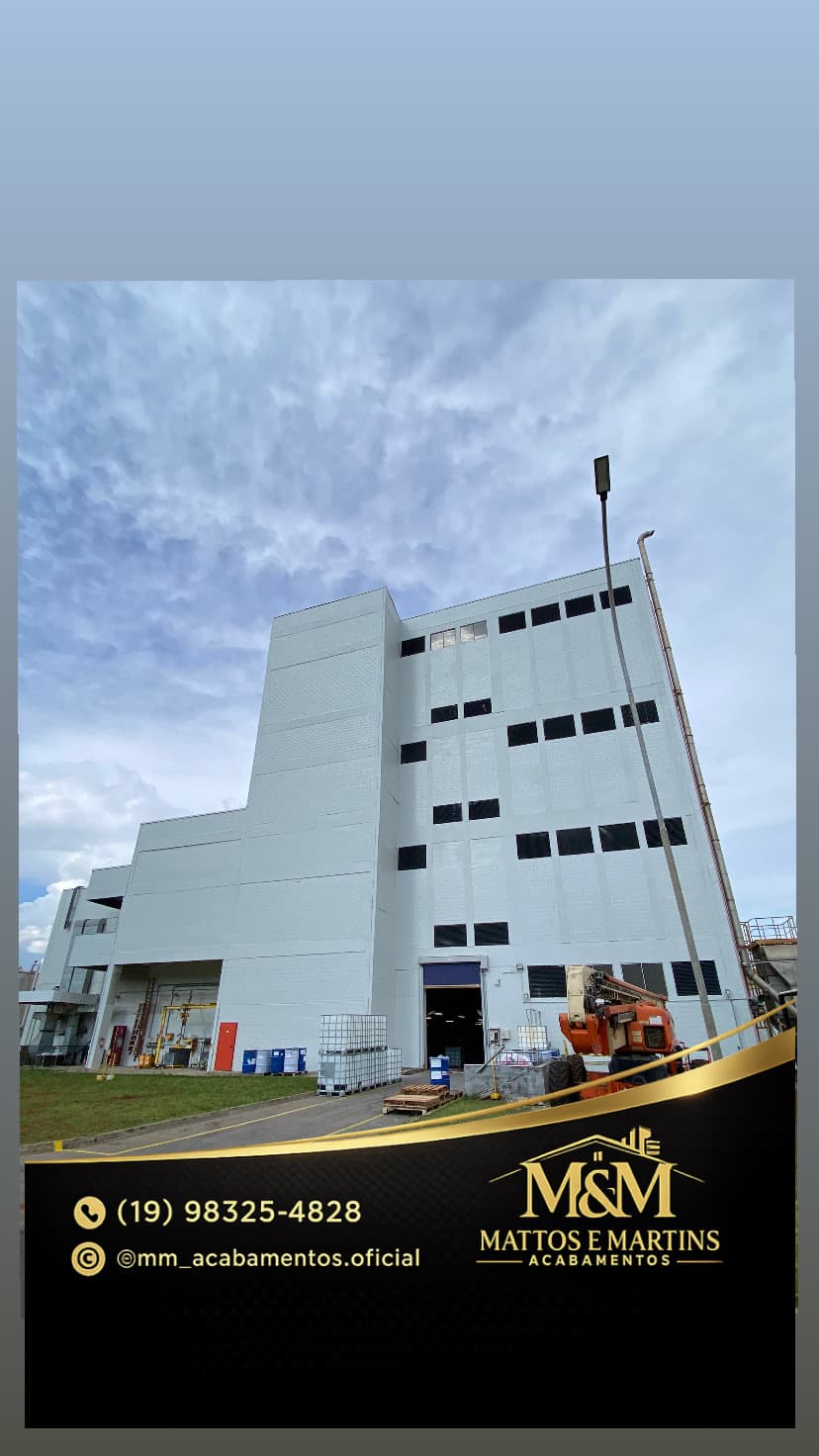 Pintura industrial residencial e comercial