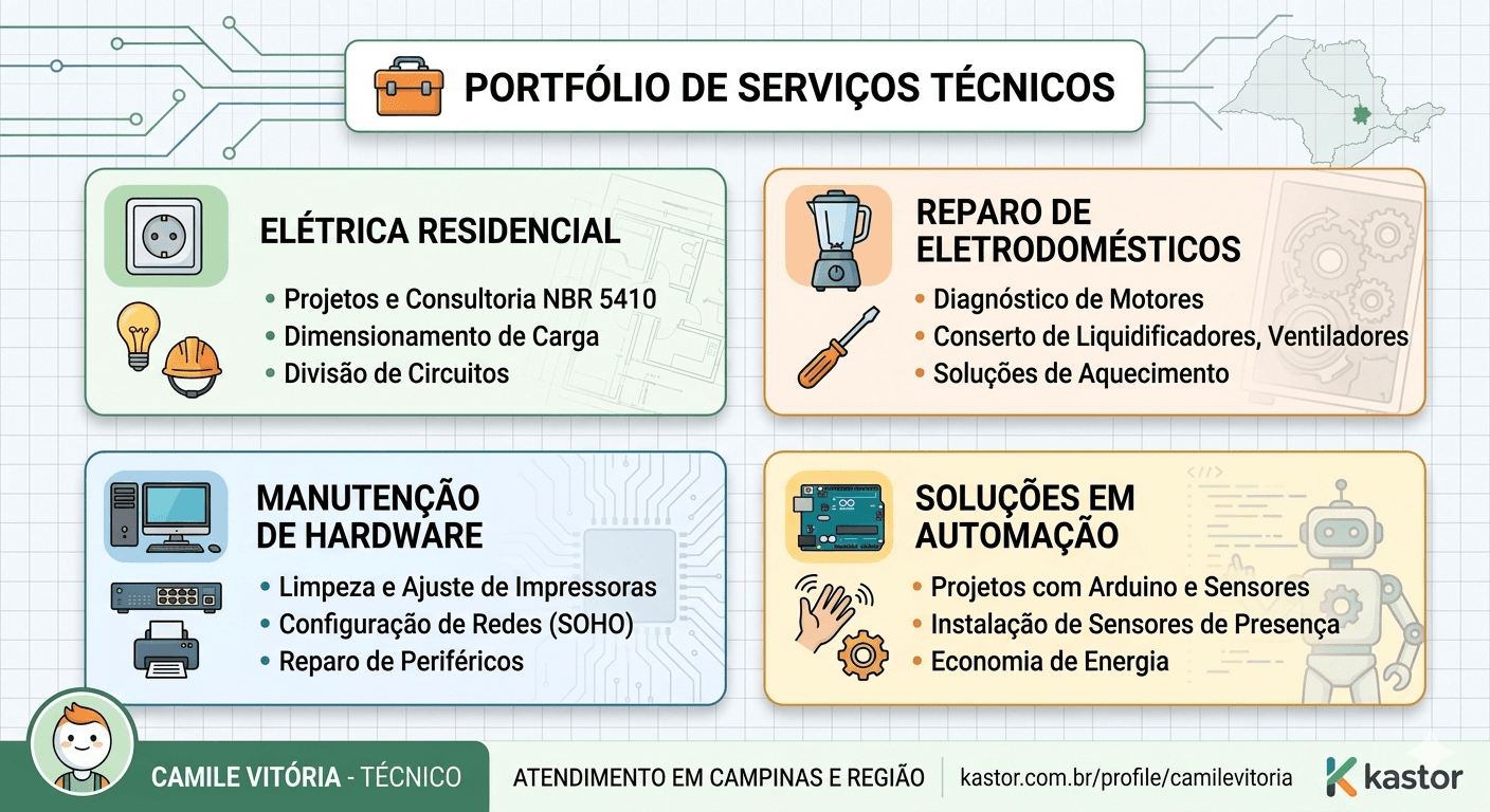 Manutenção e Projetos Elétricos Residenciais