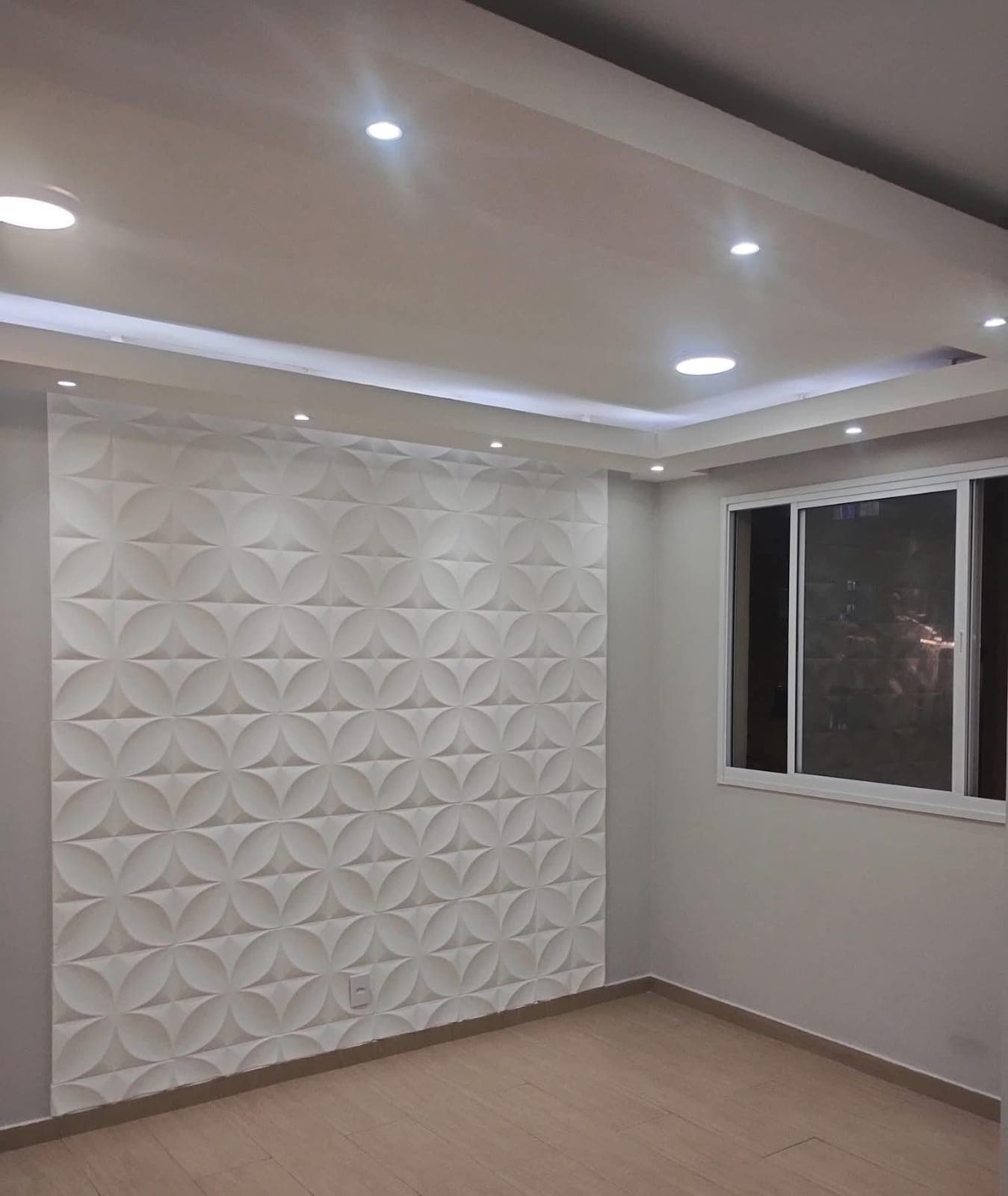 Pintura e textura com acabamento fino