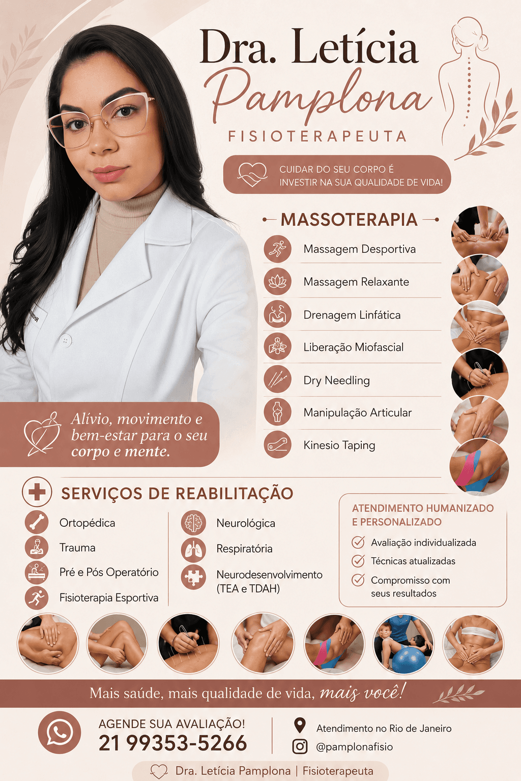 Atendimento fisioterapêutico