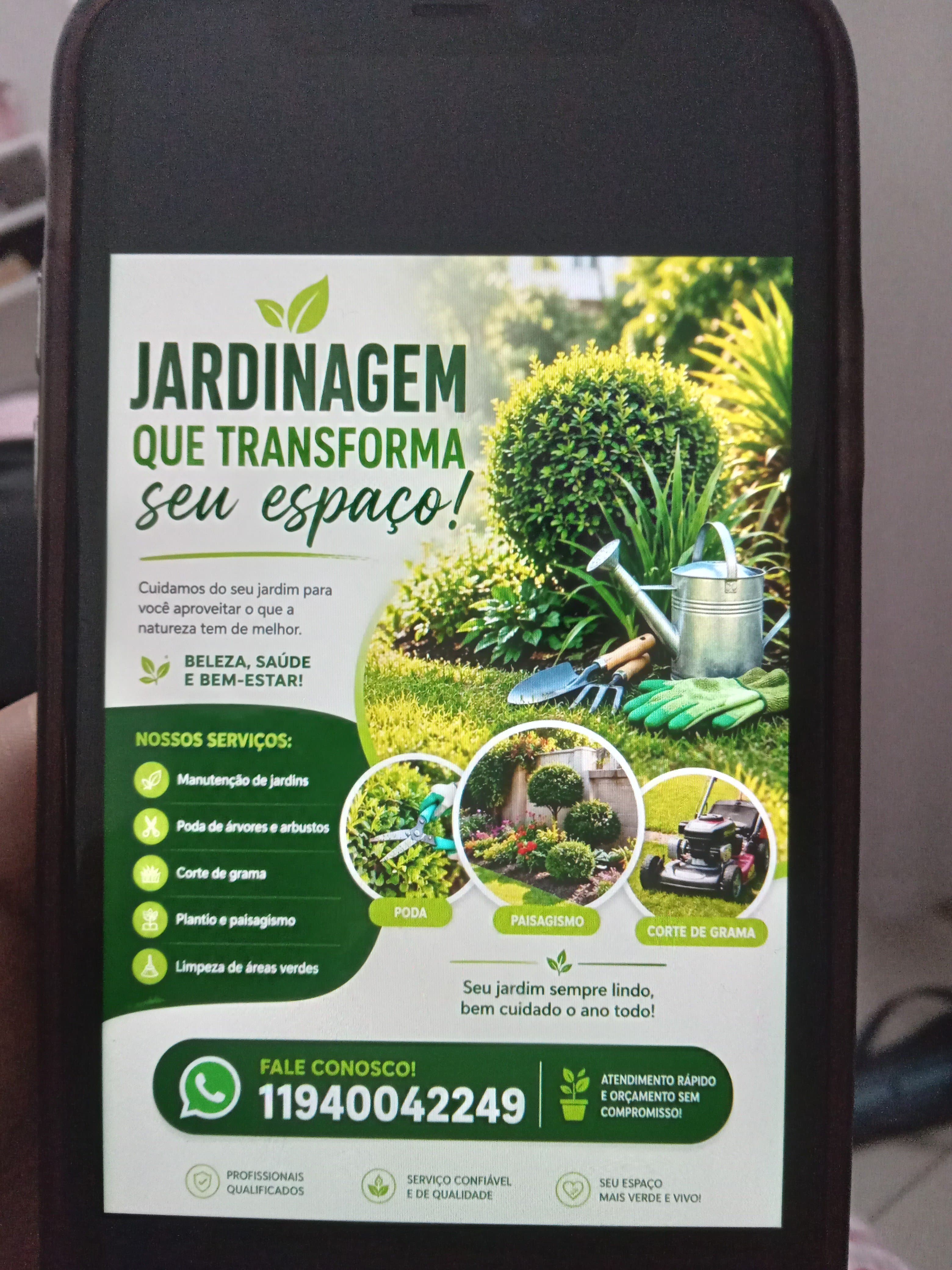 Jardinagem,iluminação, irrigação,marido de aluguel