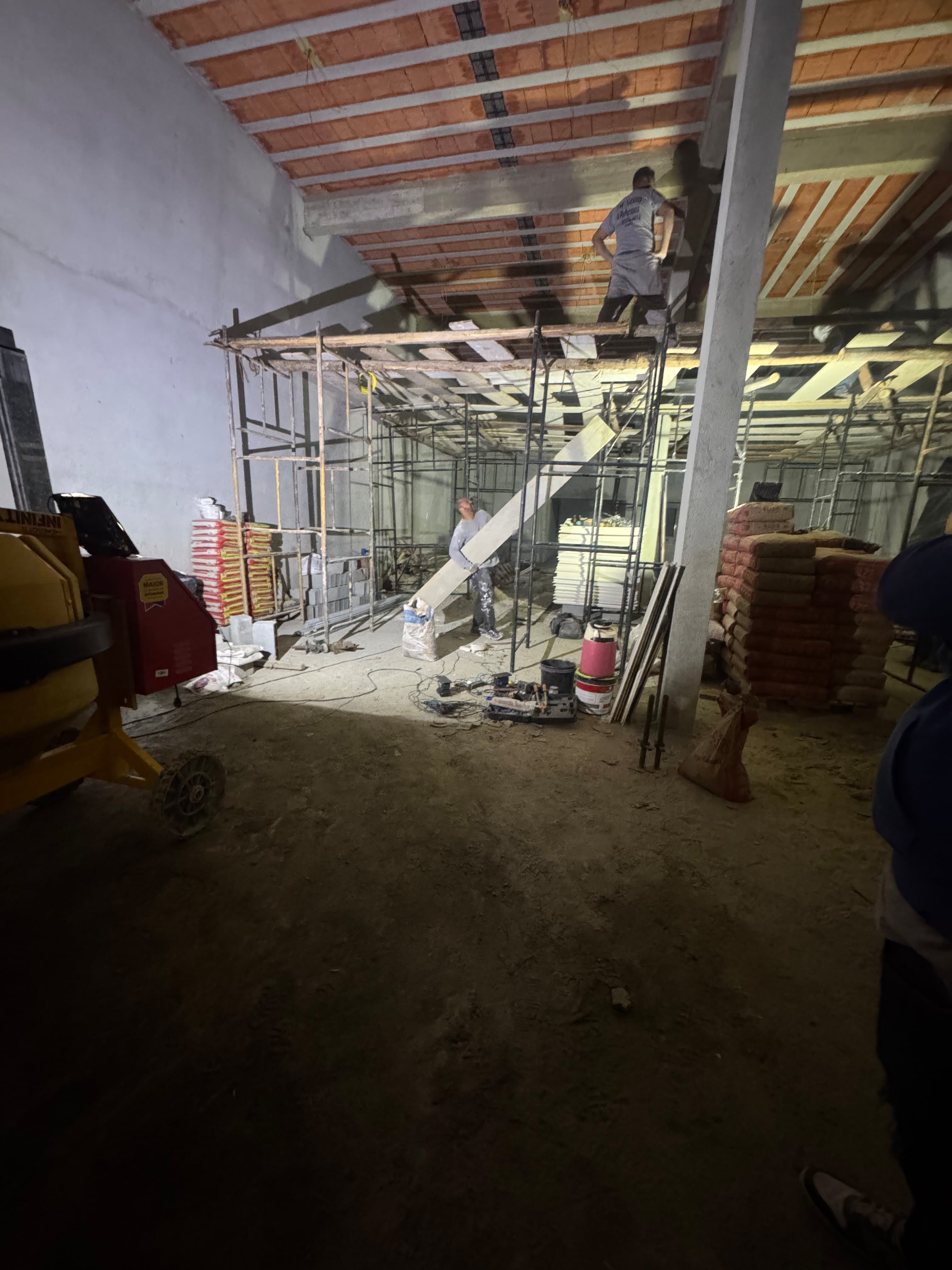 Execução de projeto igreja quadrangular
