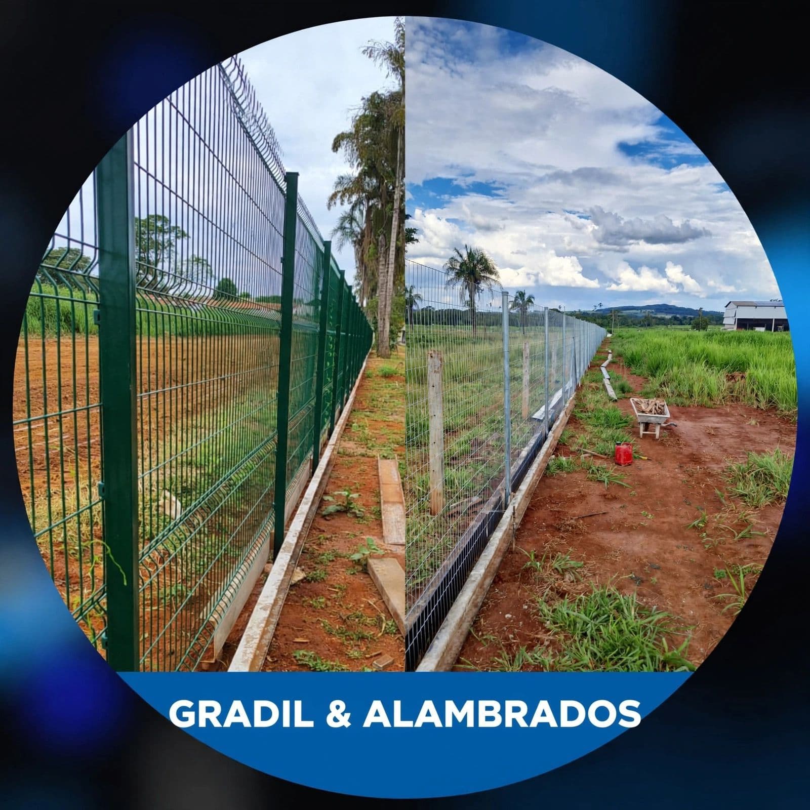 Instalação De Gradil E Telas Fortnite