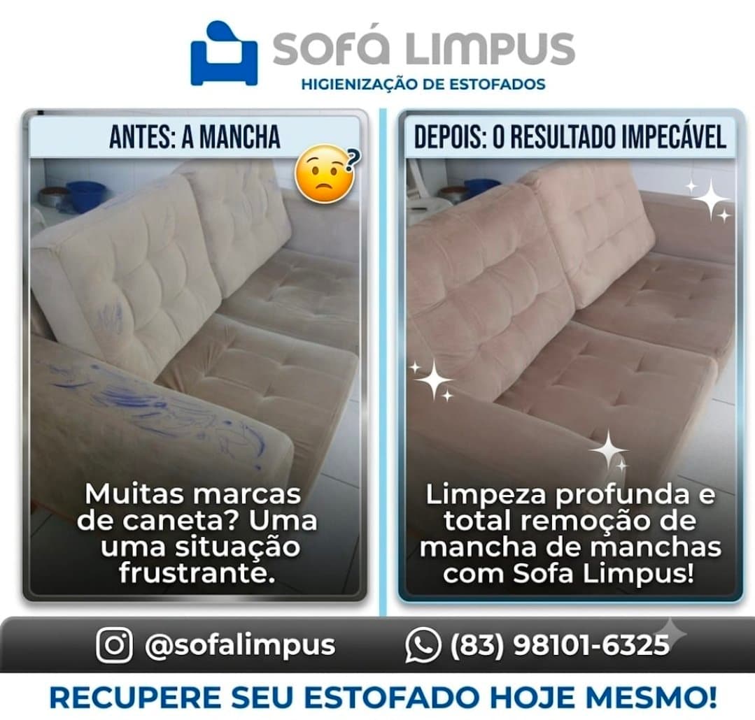 Higienização de estofados