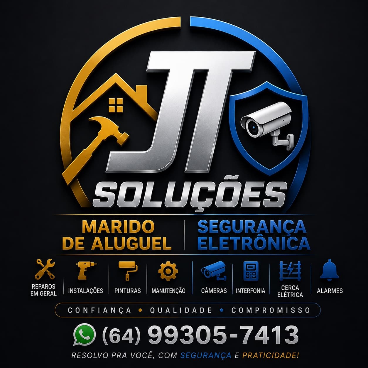 Marido de aluguel e segurança eletrônica