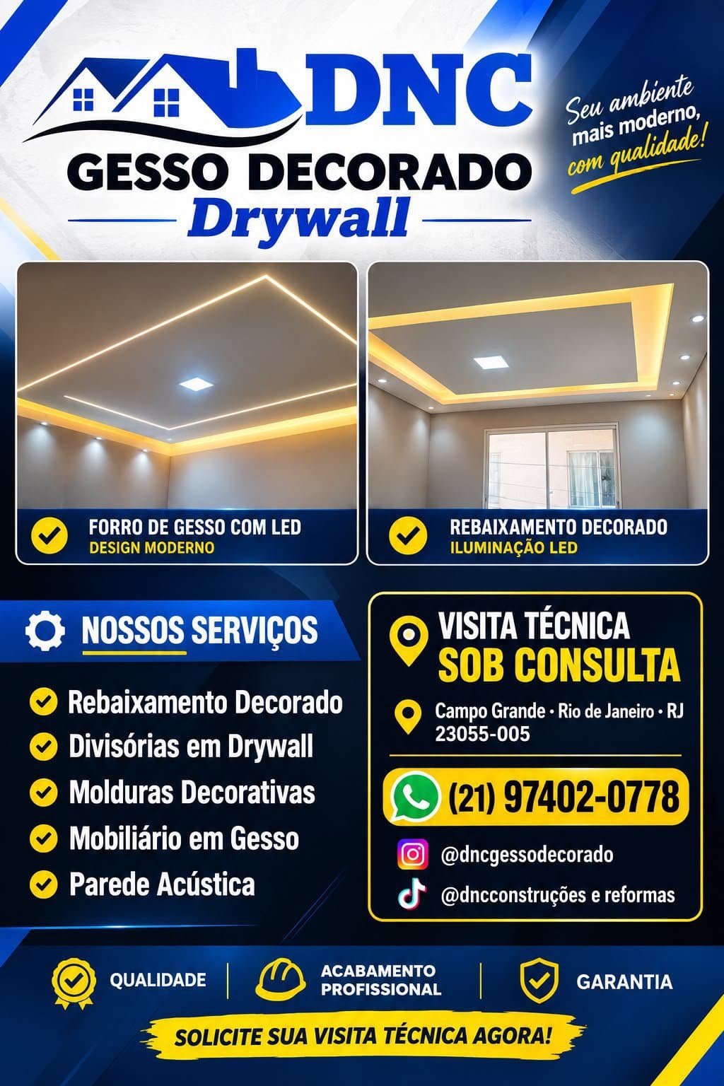 Construções e reformas em geral