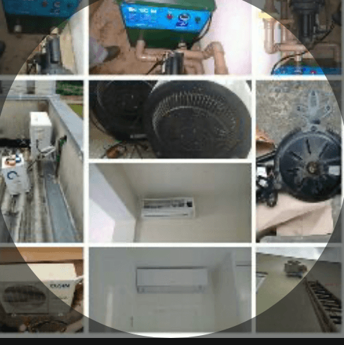 Instalações ar condicionado elétricas e outros serviços